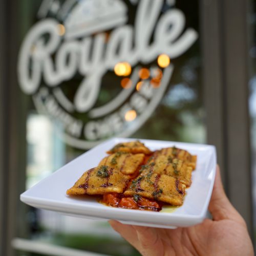 Nacho Cheese Ravioli